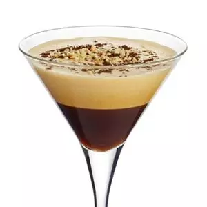 Cafe Al Estilo Shakerato De Amaretto