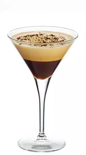Café al estilo Shakerato de ginseng